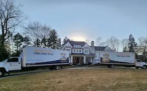 Moving Michigan truck in service